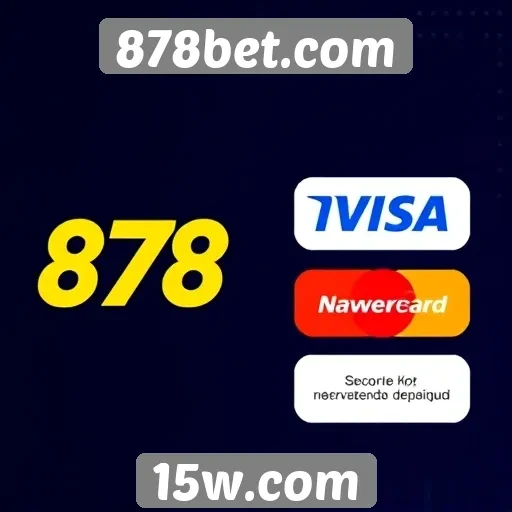 Opções de pagamento disponíveis na 878bet